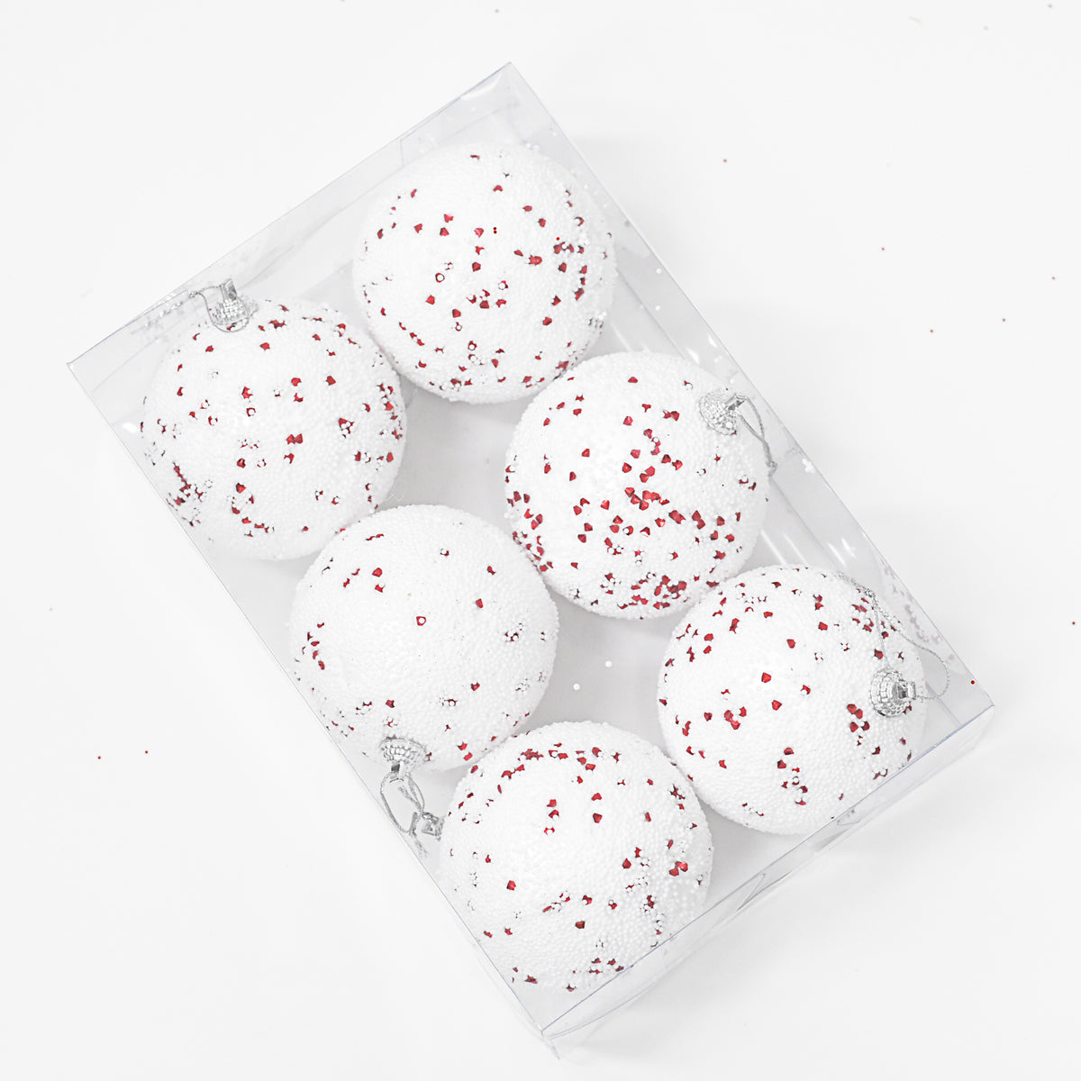 Bolas Navideñas set x6 8 cm – Ref. SA120 (vista 3)
