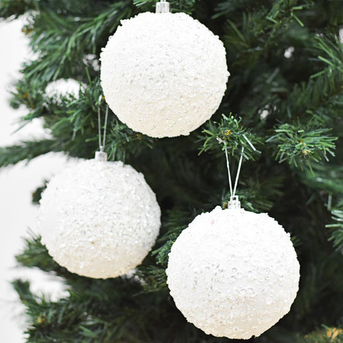 Bolas Navideñas set x6 10 cm – Ref. AZ158