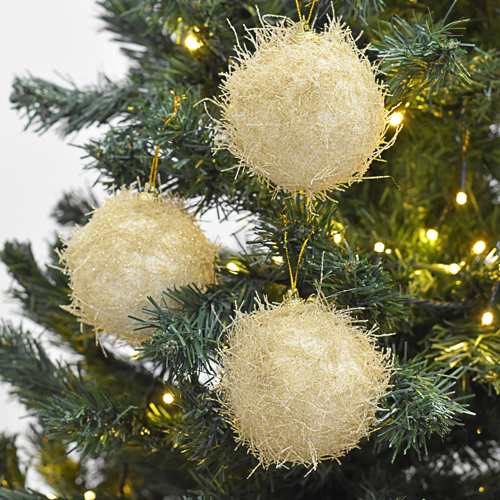 Bolas Navideñas set x6 8 cm – Ref. SA126