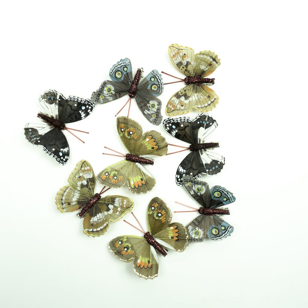 Mariposas Decorativas set x8 8 cm – Ref. A20186 (vista 3)