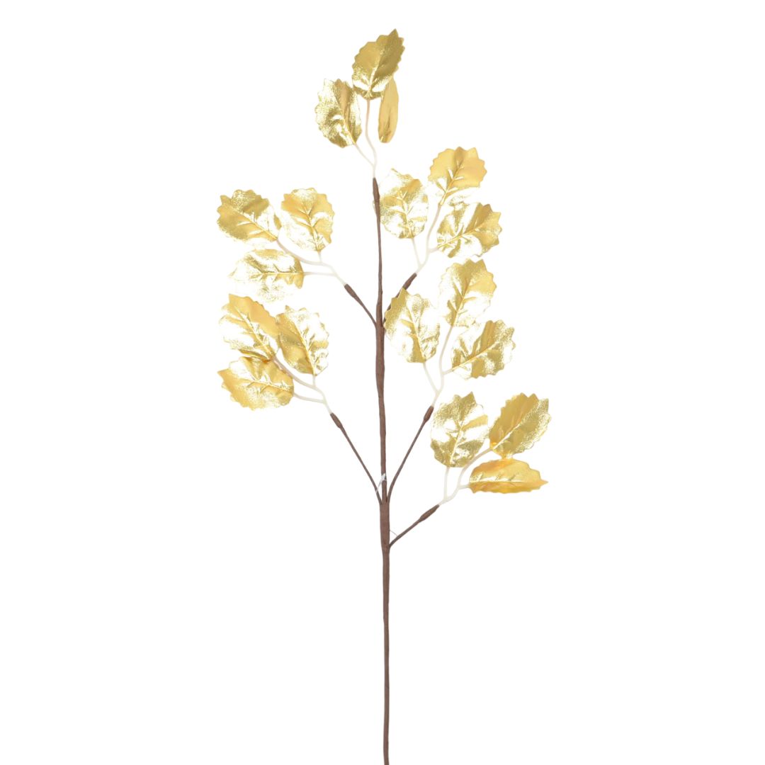 Pick Navideño Artificial 73 cm Dorado