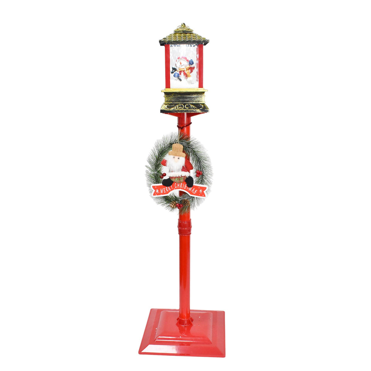 Farol Navideño Decorativo 1.10 m x 30 cm – Ref. AZ094