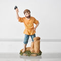 Figura de Aldeano para Pesebre 8x8 cm – Ref. XX9010831
