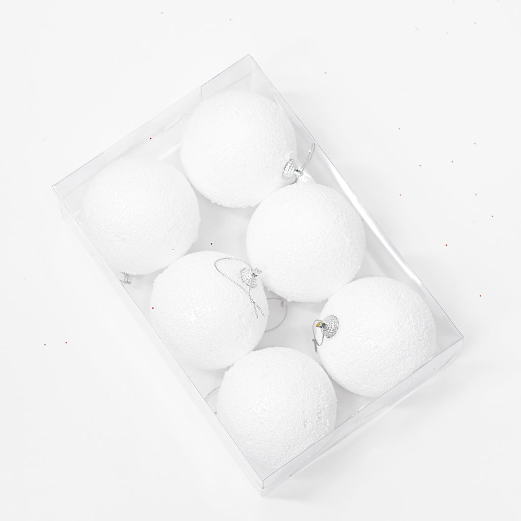 Bolas Navideñas set x6 8 cm – Ref. SA119 (vista 3)