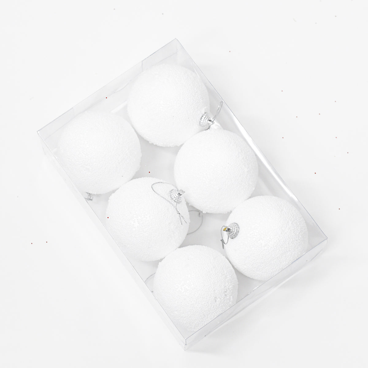 Bolas Navideñas set x6 8 cm – Ref. SA119 (vista 3)