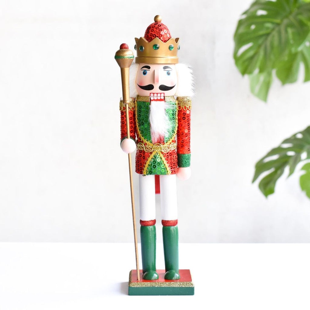 Cascanueces Navideño Decorativo 38x9 cm – Ref. AZ044