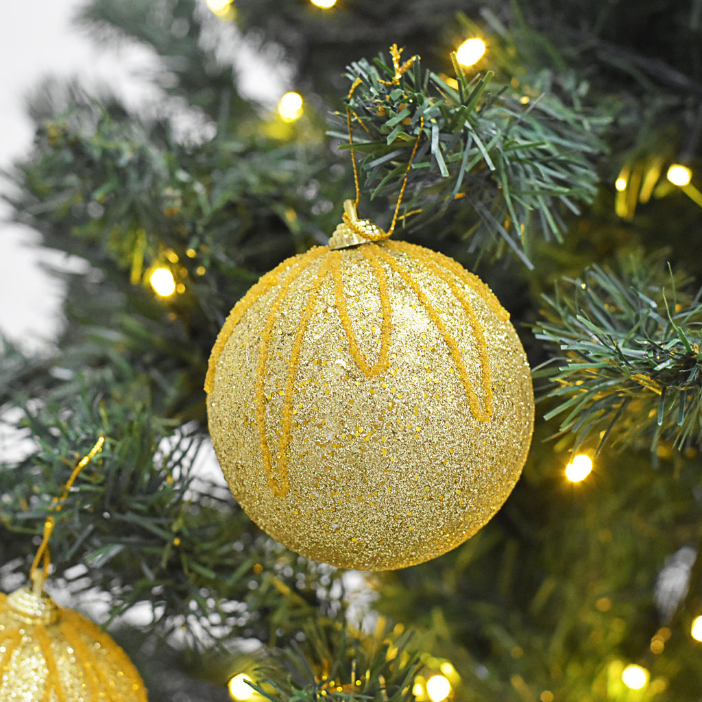 Bolas Navideñas set x6 8 cm – Ref. SA127 (vista 2)