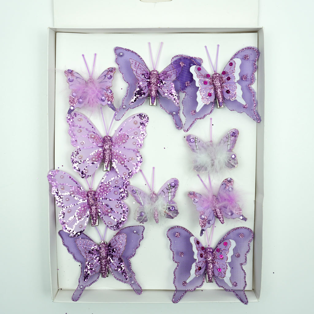 Mariposas Decorativas set x10 8 cm – Ref. A20156