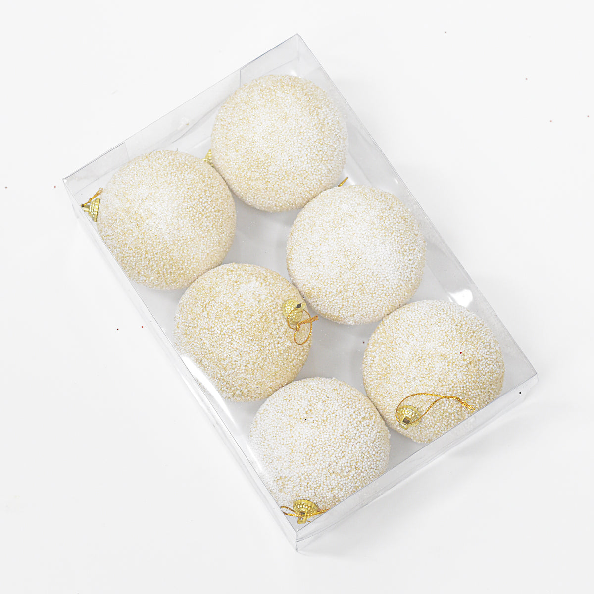 Bolas Navideñas set x6 8 cm – Ref. SA121 (vista 3)