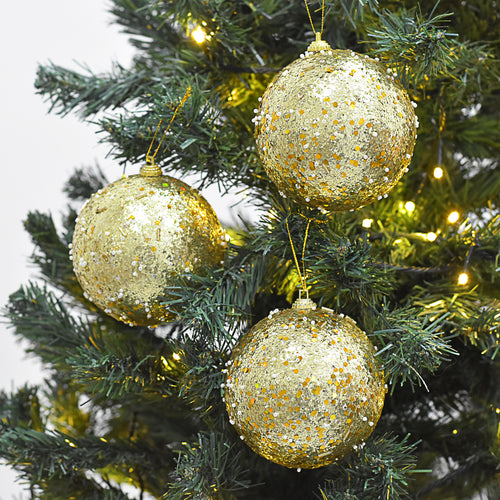 Bolas Navideñas set x6 10 cm – Ref. SA131
