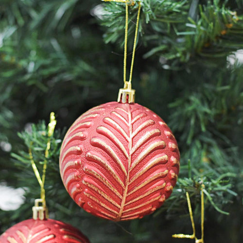 Bolas Navideñas set x6 8 cm – Ref. AZ144 (vista 2)