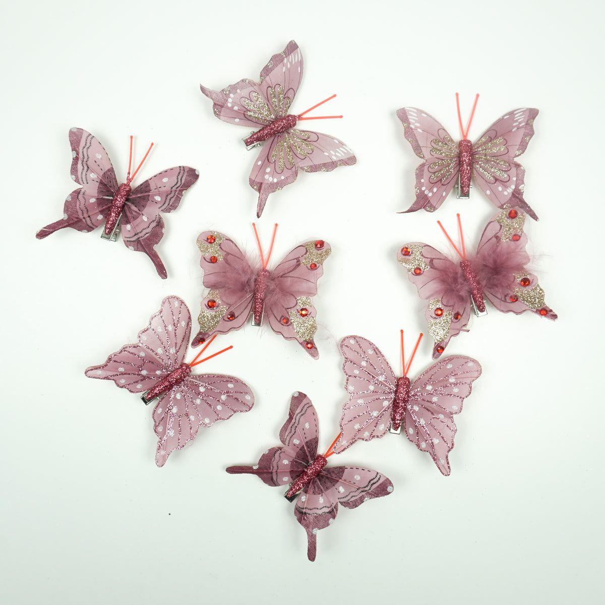 Mariposas Decorativas set x8 8 cm – Ref. A20172 (vista 3)