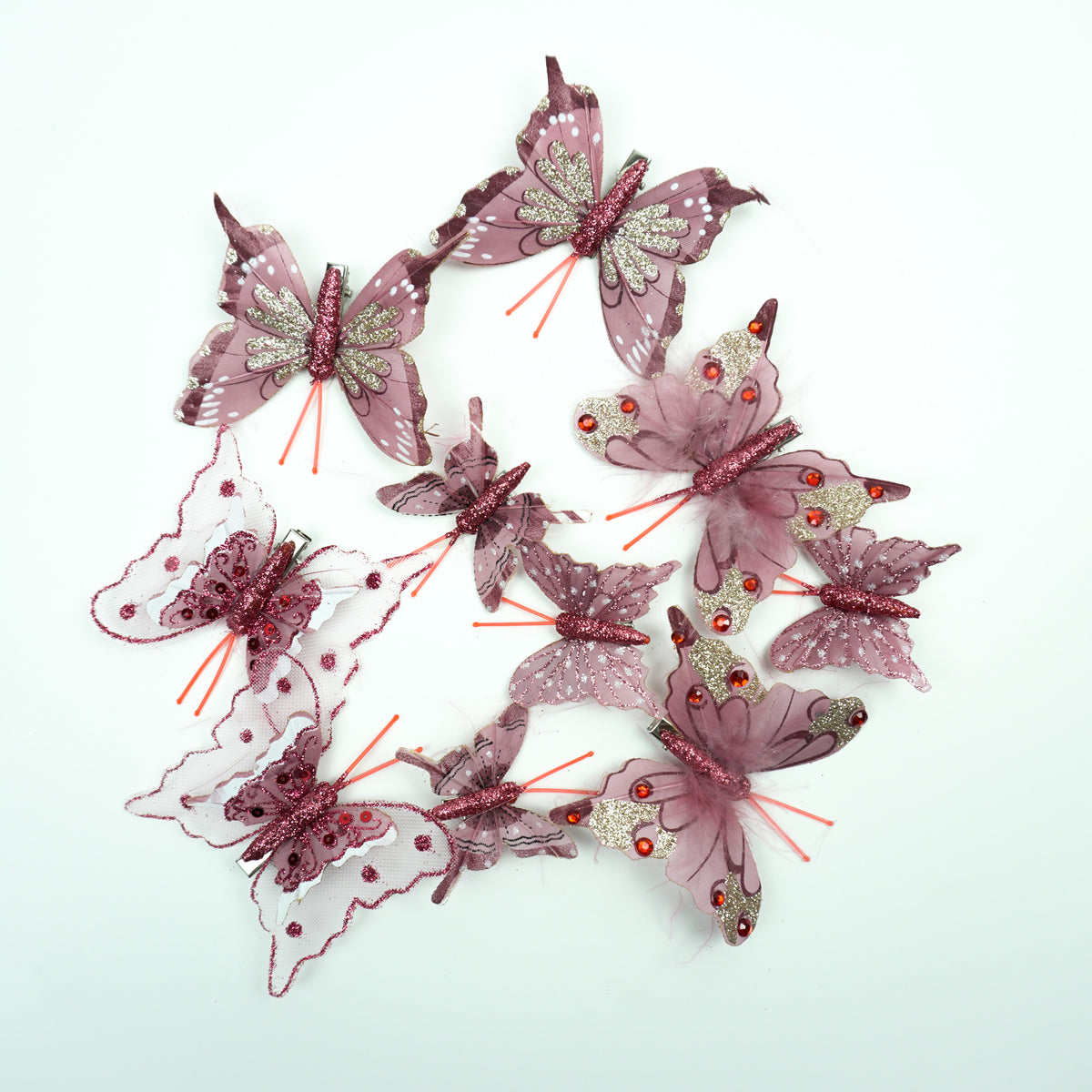 Mariposas Decorativas set x10 8 cm – Ref. A20159 (vista 3)