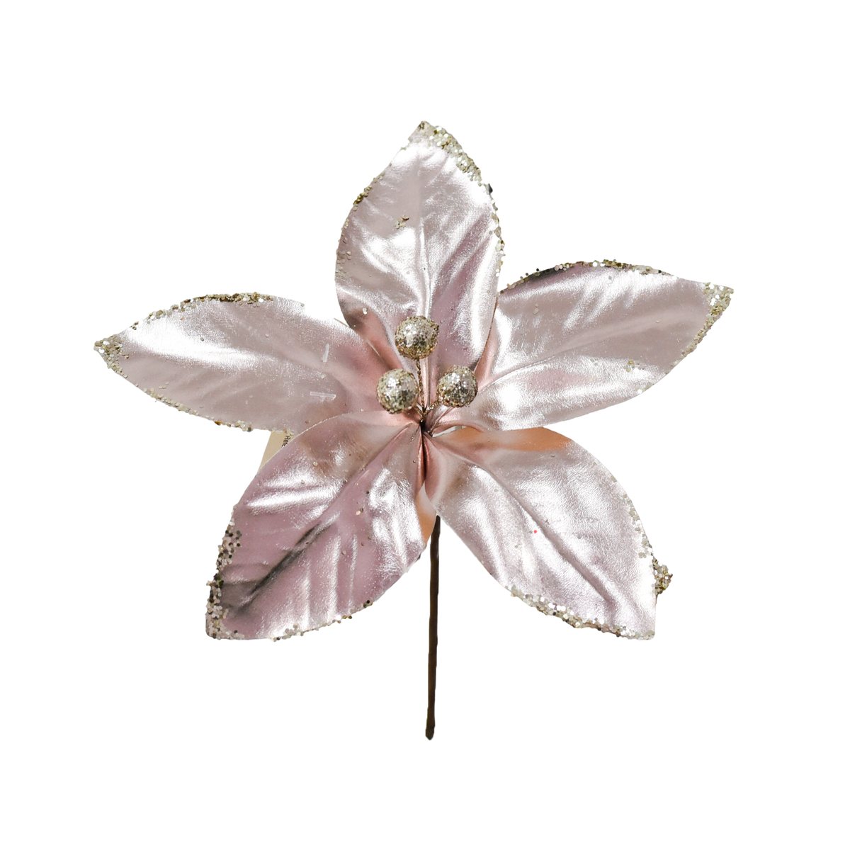 Flor Navideña Artificial 22 cm – Ref. AMX0442182T